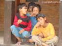 Boys Giving Pose While They Smoking