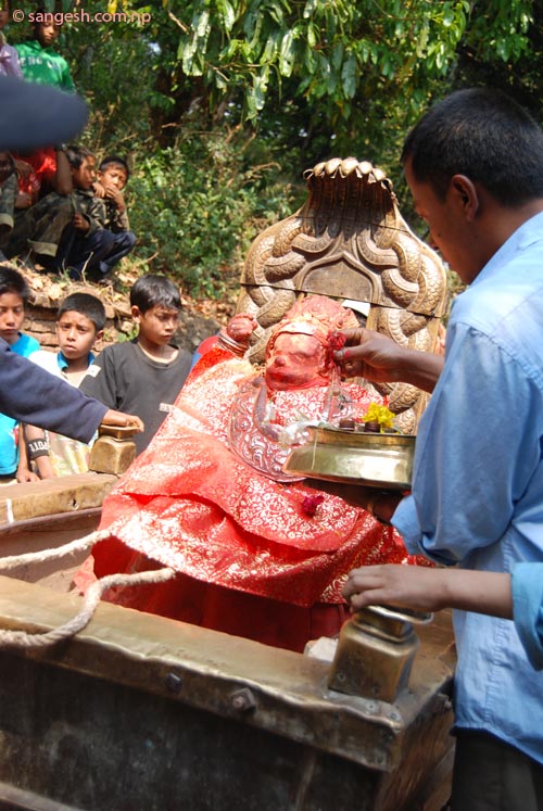  One of the four chariot of Bajrayogini
