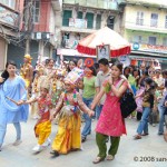 Gai Jatra (cow festival), images from Basantapur