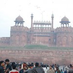 Red fort and the musical show