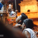 Pictures of fun part of Indra Jatra for youths