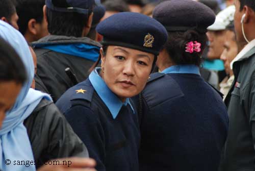 Female security personnel
